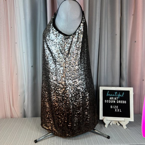 ARIAT 🤠 Sequin Ombre Rocker Dress XXL - Picture 11 of 15